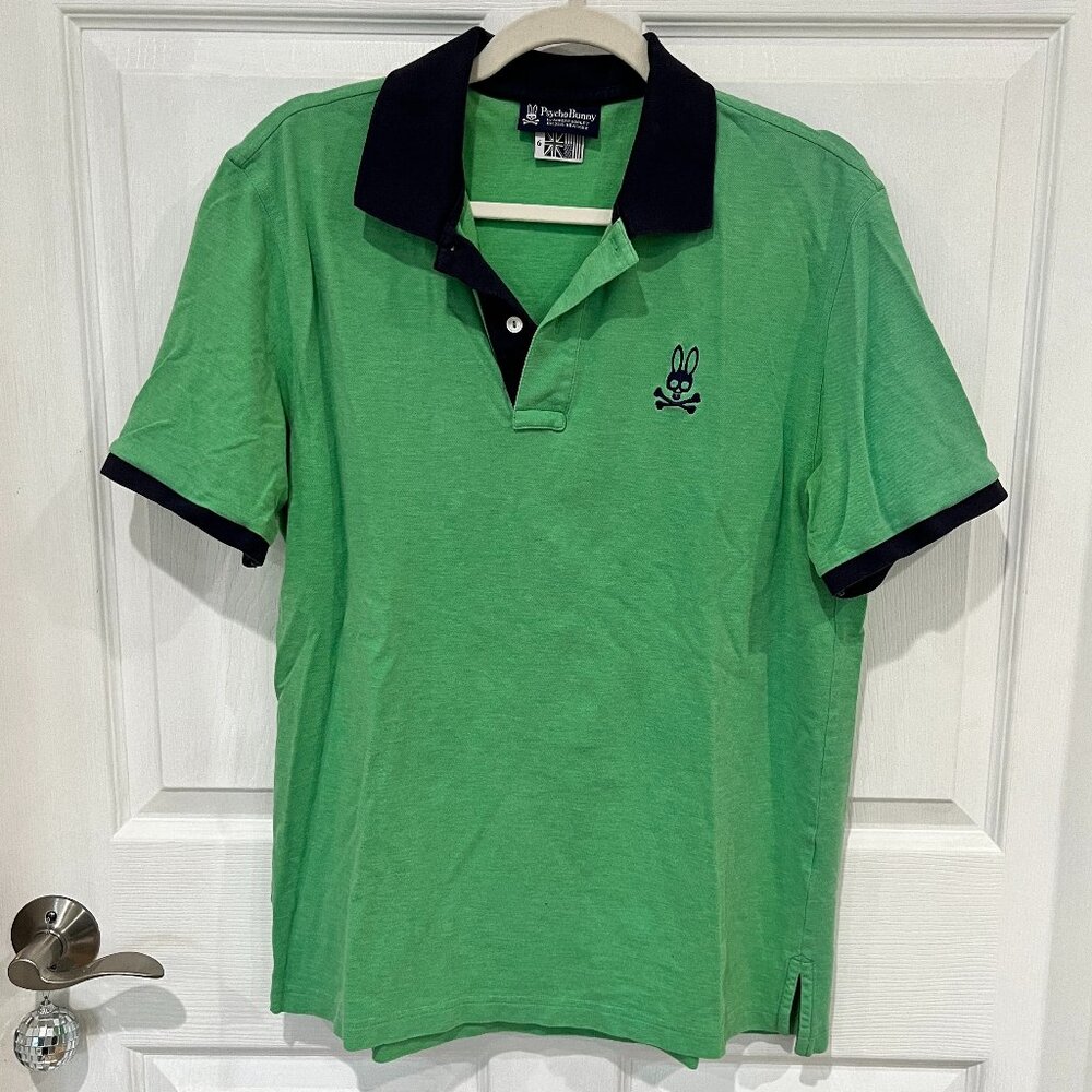Men's Psycho Bunny Polo Shirt, Size L